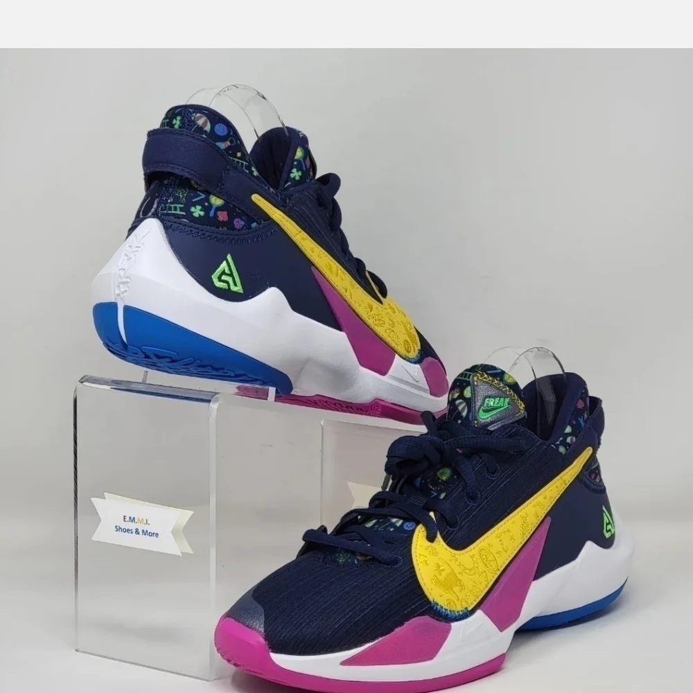 Nike Zoom Freak 2 PE GS Youth Sz 4.5Y Sneakers Superstitious 2020 CT4592-400 New
